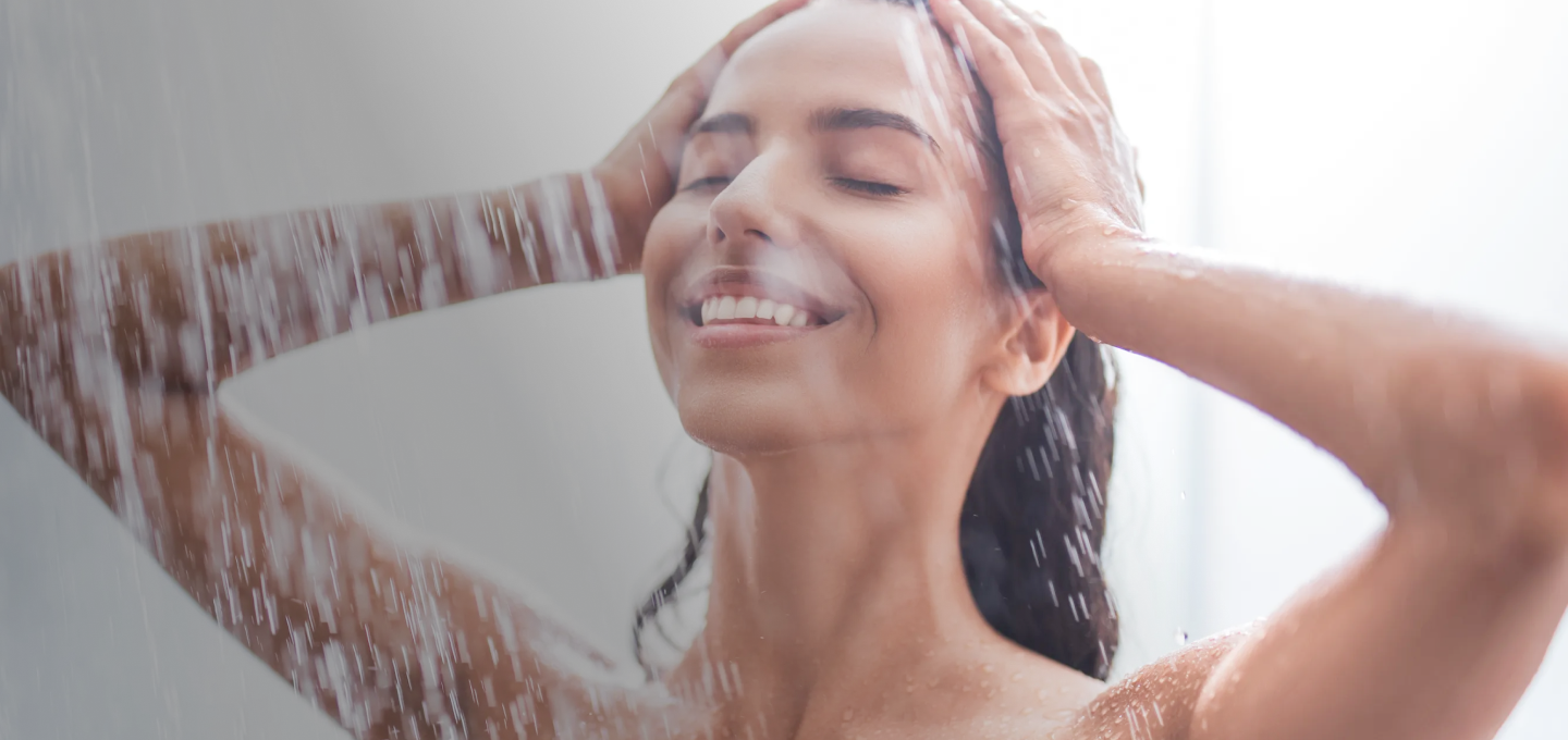 Douchen met zacht water